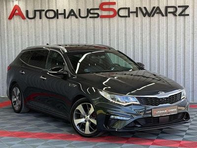 Gebraucht Kia Optima GT-Line 238 PS (175 kW) 2018 (m5g) granitgrau met. Kombi
