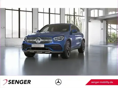 Brugt Mercedes GLC200 AMG 197 HK (144 kW) 2022 Blå SUV
