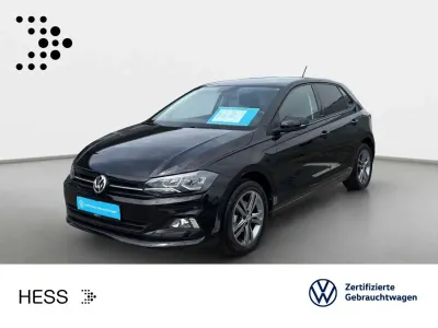 Gebraucht VW Polo IQ Drive 95 PS (69 kW) 2019 Deep black perleffekt Kleinwagen