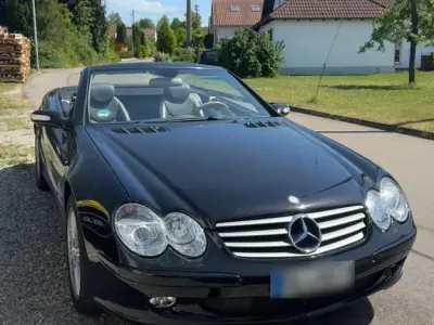 Gebraucht Mercedes SL350 245 PS (180 kW) 2006 Schwarz Cabrio