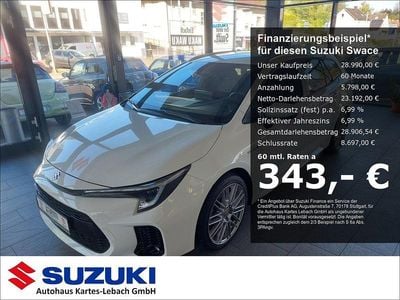 Gebraucht Suzuki Swace Comfort+ 98 PS (72 kW) 2024 Weiss Kombi