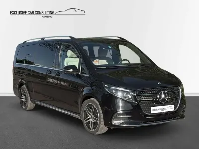 Gebraucht Mercedes V300 Exclusive 237 PS (174 kW) 2025 Obsidianschwarz metallic Van / Kleinbus