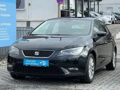 Gebraucht Seat Leon Style 125 PS (91 kW) 2015 Schwarz Limousine