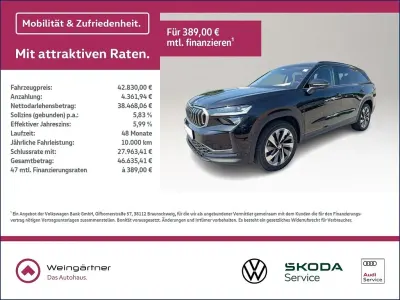 Gebraucht Skoda Kodiaq Selection 193 PS (141 kW) 2024 Schwarz SUV