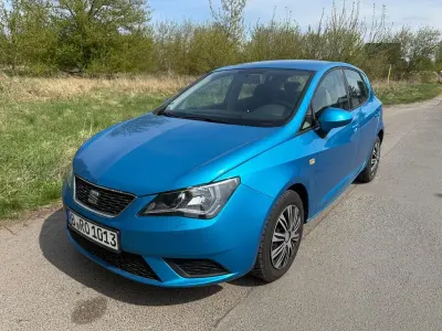 Brugt Seat Ibiza Style 90 HK (66 kW) 2016 Blå Sedan