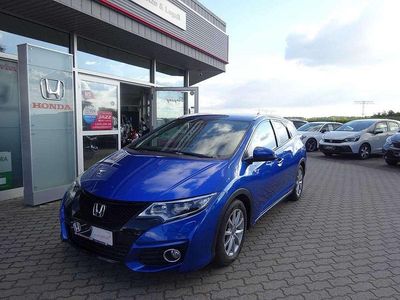 Gebraucht Honda Civic Lifestyle 141 PS (103 kW) 2017 Brilliant sporty blue Kombi
