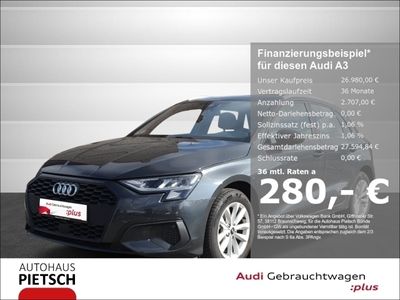 gebraucht Audi A3 Sportback 35 TFSI VC LED KLIMA DAB