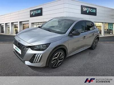 Usata Peugeot e-208 GT 114 kW (156 CV) 2024 Argento Utilitaria