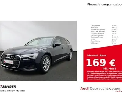 Second-hand Audi A6 Ambiente 204 CP (150 kW) 2024 Albastru Break
