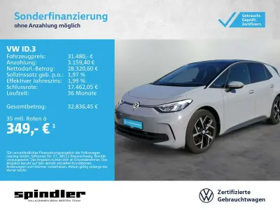Gebraucht VW ID.3 Pro 150 kW (204 PS) 2024 Mondsteingrau Kleinwagen