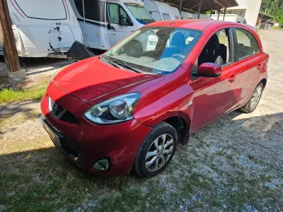 Gebraucht Nissan Micra 80 PS (58 kW) 2015 Rot Kleinwagen