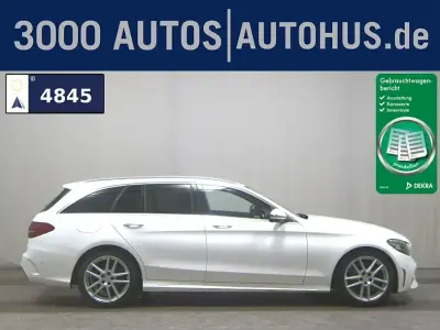 Second-hand Mercedes C300 AMG line 245 CP (180 kW) 2019 Alb Break