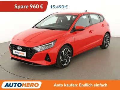 Gebraucht Hyundai i20 Intro Edition 101 PS (74 kW) 2021 Rot Kleinwagen