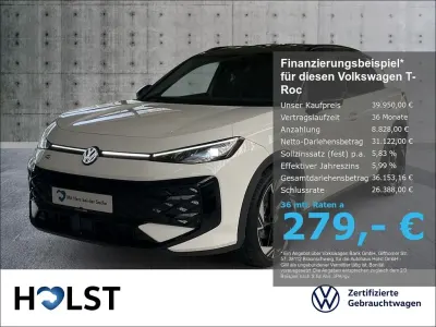 Gebraucht VW T-Roc Cabriolet IQ Drive 150 PS (110 kW) 2025 Weiß SUV