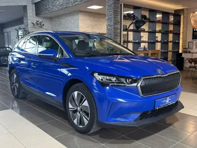 Gebraucht Skoda Enyaq iV Loft 150 kW (204 PS) 2023 Blau SUV