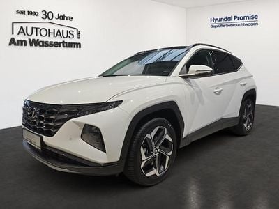 Serenity white / mic (weiss) Gebraucht 2024 Hyundai Tucson Trend SUV | 32.800 € (Guter Preis)