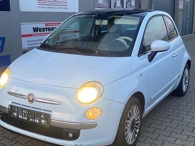 Gebraucht Fiat 500 Lounge 70 PS (51 kW) 2008 Blau Kleinwagen
