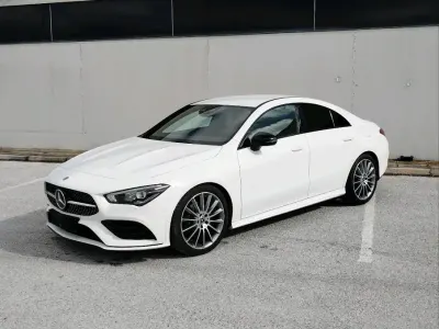 Gebraucht Mercedes CLA200 AMG 163 PS (119 kW) 2019 Weiß Coupé