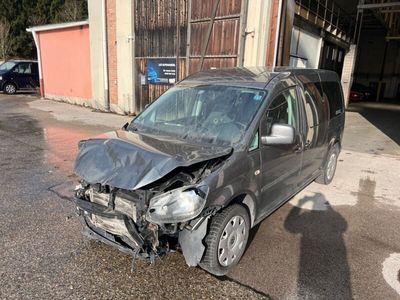gebraucht VW Caddy Maxi 2.0 TDI Roncalli 7Sitzer Navi Unfall