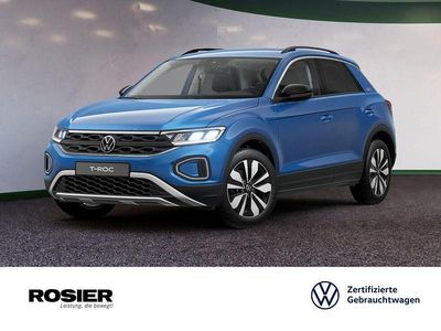 Gebraucht VW T-Roc Life 116 PS (85 kW) 2024 Blau / ravennablau SUV