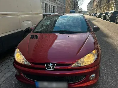 Occasion Peugeot 206 CC 136 PK (100 kW) 2003 Rood Cabriolet