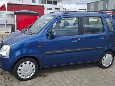 Second-hand Opel Agila 75 CP (55 kW) 2002 Albastru Monovolum