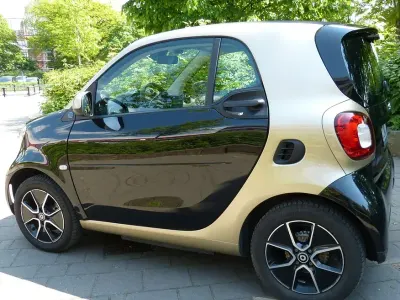 Używany Smart ForTwo Electric Drive 60 kW (82 KM) 2022 Czarny Coupe