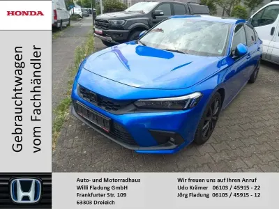 Gebraucht Honda Civic Advance 143 PS (105 kW) 2023 Blau Limousine