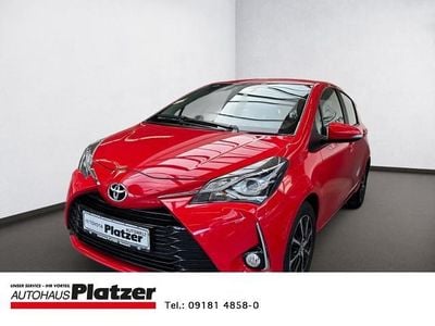 Gebraucht Toyota Yaris Team 111 PS (81 kW) 2018 Rot Kleinwagen