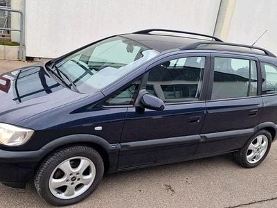 Gebraucht Opel Zafira 125 PS (91 kW) 2003 Blau Van / Kleinbus
