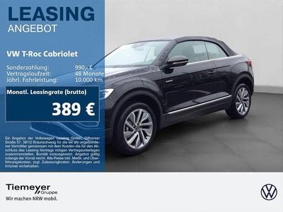 Neu VW T-Roc Cabriolet Style 150 PS (110 kW) 2025 Schwarz Cabrio