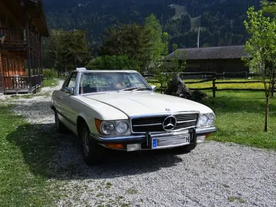 Gebraucht Mercedes SL450 224 PS (164 kW) 1972 Beige Cabrio