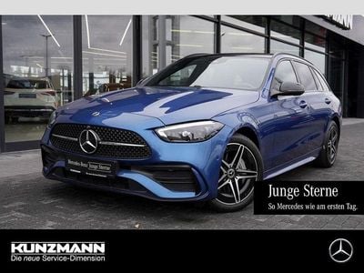 Gebraucht Mercedes C300e AMG 313 PS (230 kW) 2024 Spektralblau metallic Kombi