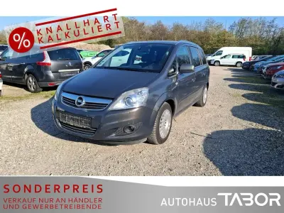 Gebraucht Opel Zafira Family 140 PS (102 kW) 2012 Plat.anthr./rogrey/0j:silbergr Van / Kleinbus