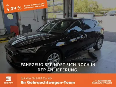 Gebraucht Seat Leon Style 131 PS (96 kW) 2022 Schwarz Limousine