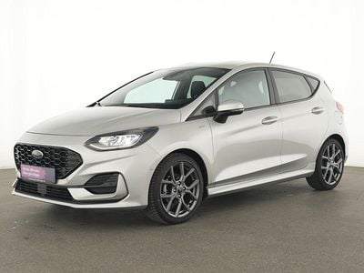 Gebraucht Ford Fiesta ST-Line 101 PS (74 kW) 2023 Polar silber Kleinwagen