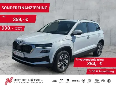 Gebraucht Skoda Karoq Tour 150 PS (110 kW) 2025 Moonweiss metallic SUV
