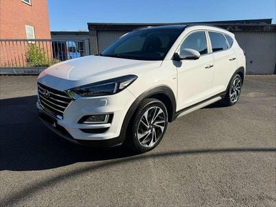 Gebraucht Hyundai Tucson Premium 185 PS (136 kW) 2020 Polar white / sol SUV