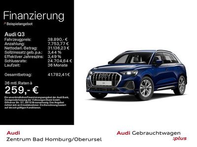 Navarrablau metallic Gebraucht 2025 Audi Q3 S-Line SUV | 38.890 € (Guter Preis)