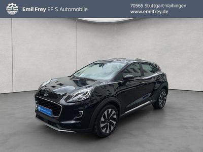 Agate black metallic Gebraucht 2023 Ford Puma Titanium SUV | 17.490 € (Guter Preis)