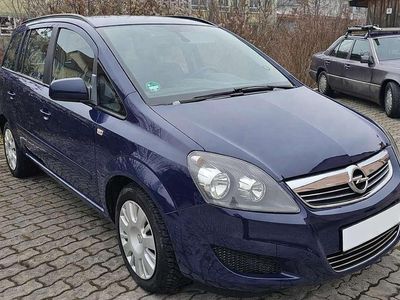 Gebraucht Opel Zafira Family 150 PS (110 kW) 2013 Blau Van / Kleinbus