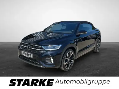 Gebraucht VW T-Roc Cabriolet R-line 150 PS (110 kW) 2023 Silber (ivory silver metallic) Cabrio