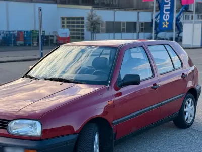 Gebraucht VW Golf III 75 PS (55 kW) 1992 Rot Kleinwagen