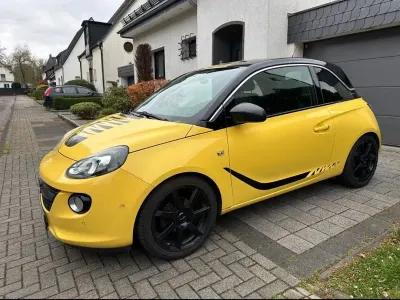 Brugt Opel Adam S 101 HK (74 kW) 2014 Gul Hatchback