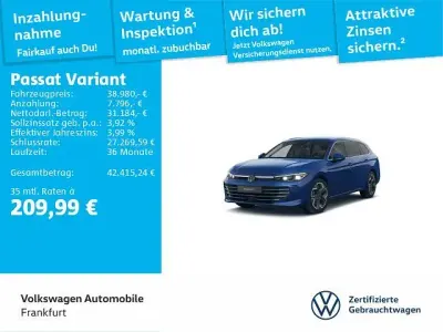 Gebraucht VW Passat Elegance 193 PS (141 kW) 2025 Blau Kombi
