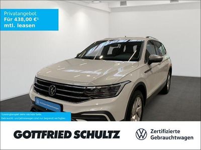 Gebraucht VW Tiguan Allspace Life 150 PS (110 kW) 2024 Pure white SUV
