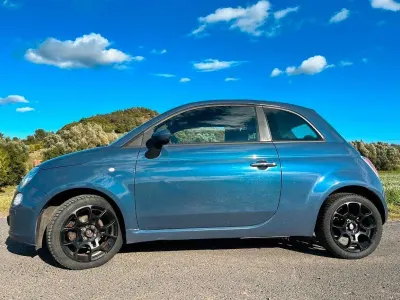 Gebraucht Fiat 500C 86 PS (63 kW) 2011 Blau Cabrio