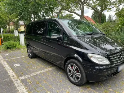 Gebraucht Mercedes Viano 150 PS (110 kW) 2008 Schwarz Van / Kleinbus