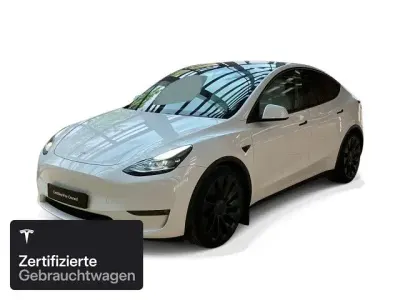 Brugt Tesla Model Y Performance 392 kW (533 HK) 2024 Hvid SUV