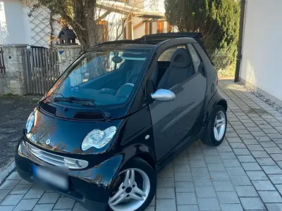 Gebraucht Smart ForTwo Cabrio 61 PS (44 kW) 2004 Schwarz Cabrio